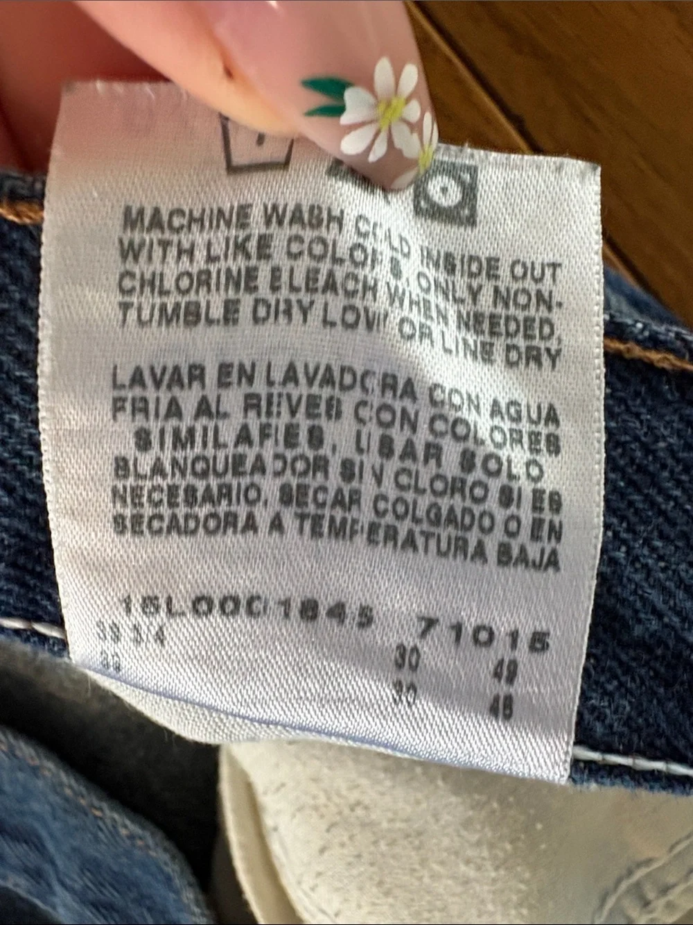 Rustler Men's Dark Blue Relaxed Fit Jeans Size 38x30